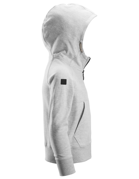 7512 - SWEAT-SHIRT À CAPUCHE JUNIOR AVEC LOGO ET FERMETURE À GLISSIÈRE PLEINE LONGUEUR SNICKERS WORKWEAR