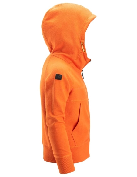 7512 - SWEAT-SHIRT À CAPUCHE JUNIOR AVEC LOGO ET FERMETURE À GLISSIÈRE PLEINE LONGUEUR SNICKERS WORKWEAR