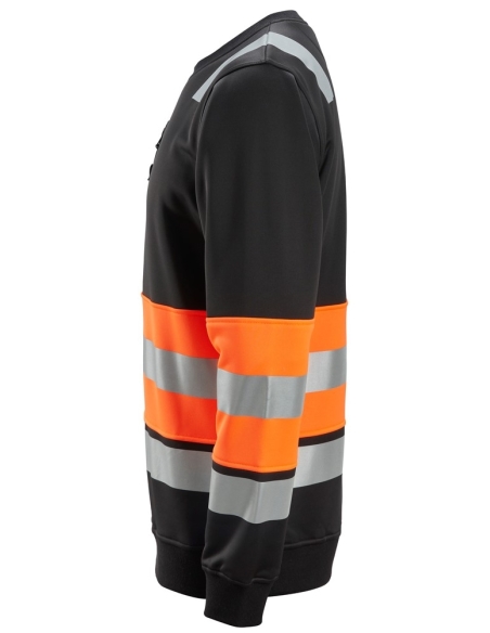 8031 - SWEAT-SHIRT HAUTE VISIBILITÉ, CLASSE 1 SNICKERS WORKWEAR