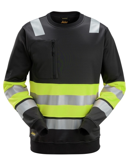 8031 - SWEAT-SHIRT HAUTE VISIBILITÉ, CLASSE 1 SNICKERS WORKWEAR