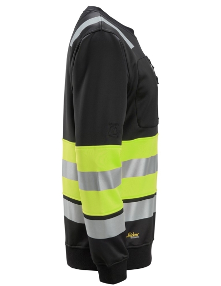 8031 - SWEAT-SHIRT HAUTE VISIBILITÉ, CLASSE 1 SNICKERS WORKWEAR