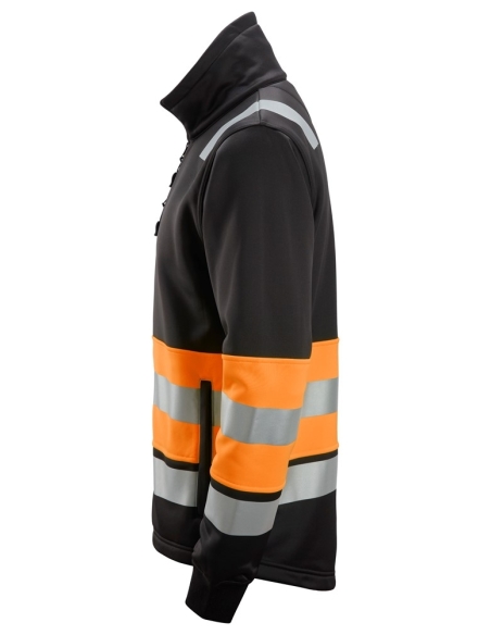 8034 - VESTE HAUTE VISIBILITÉ AVEC FERMETURE À GLISSIÈRE PLEINE LONGUEUR, CLASSE 1 SNICKERS WORKWEAR