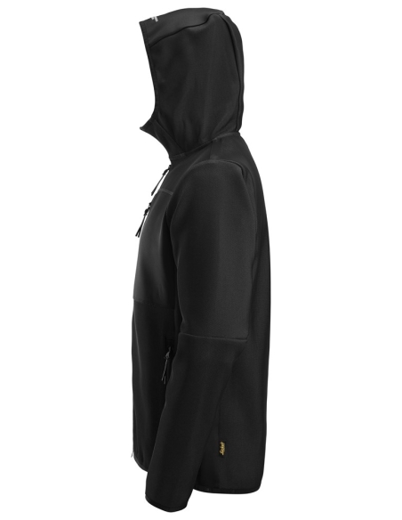 8044 - FLEXIWORK, VESTE À CAPUCHE DE COUCHE INTERMÉDIAIRE AVEC FERMETURE À GLISSIÈRE PLEINE LONGUEUR SNICKERS WORKWEAR