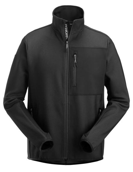 8045 - FLEXIWORK, VESTE DE COUCHE INTERMÉDIAIRE AVEC FERMETURE À GLISSIÈRE PLEINE LONGUEUR SNICKERS WORKWEAR