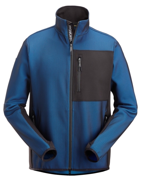 8045 - FLEXIWORK, VESTE DE COUCHE INTERMÉDIAIRE AVEC FERMETURE À GLISSIÈRE PLEINE LONGUEUR SNICKERS WORKWEAR