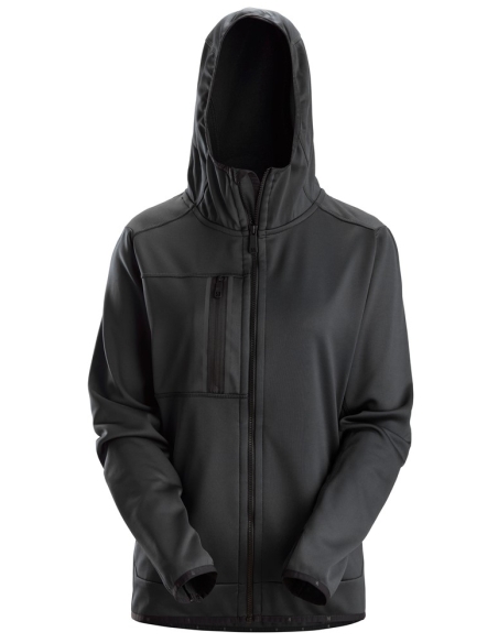 8057 - ALLROUNDWORK, SWEAT À CAPUCHE AVEC FERMETURE À GLISSIÈRE PLEINE LONGUEUR POUR FEMME SNICKERS WORKWEAR