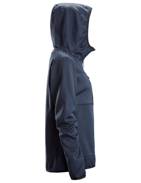 8057 - ALLROUNDWORK, SWEAT À CAPUCHE AVEC FERMETURE À GLISSIÈRE PLEINE LONGUEUR POUR FEMME SNICKERS WORKWEAR