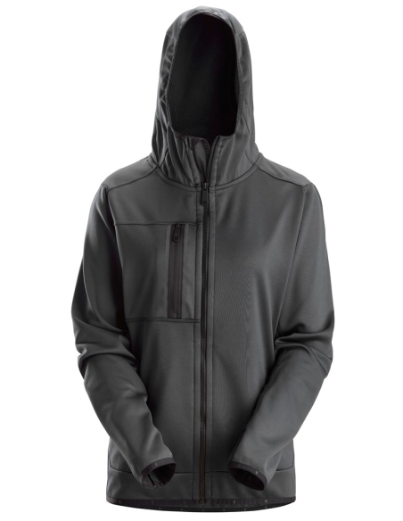 8057 - ALLROUNDWORK, SWEAT À CAPUCHE AVEC FERMETURE À GLISSIÈRE PLEINE LONGUEUR POUR FEMME SNICKERS WORKWEAR