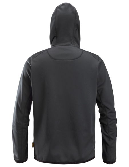 8058 - ALLROUNDWORK, SWEAT-SHIRT À CAPUCHE EN POLAIRE AVEC FERMETURE À GLISSIÈRE PLEINE LONGUEUR SNICKERS WORKWEAR