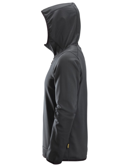 8058 - ALLROUNDWORK, SWEAT-SHIRT À CAPUCHE EN POLAIRE AVEC FERMETURE À GLISSIÈRE PLEINE LONGUEUR SNICKERS WORKWEAR