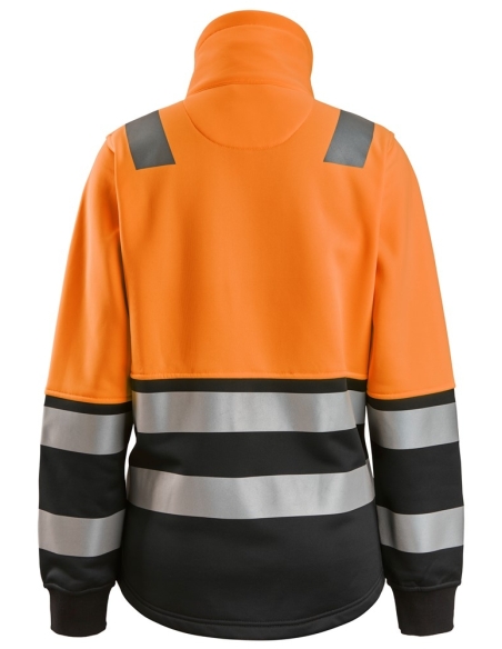 8073 - Veste à fermeture à glissière pleine longueur pour femme haute visibilité, Classe 2 snickers workwear