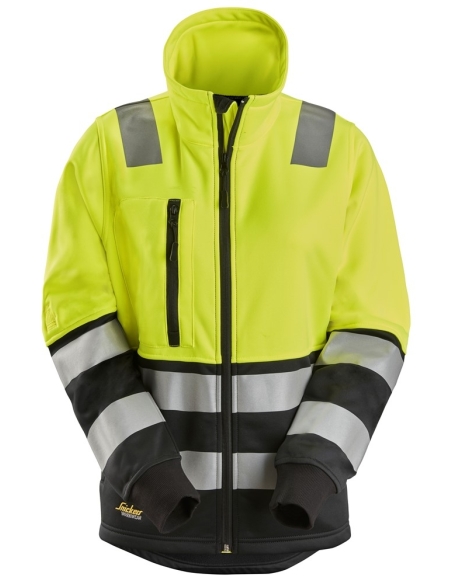 8073 - Veste à fermeture à glissière pleine longueur pour femme haute visibilité, Classe 2 snickers workwear