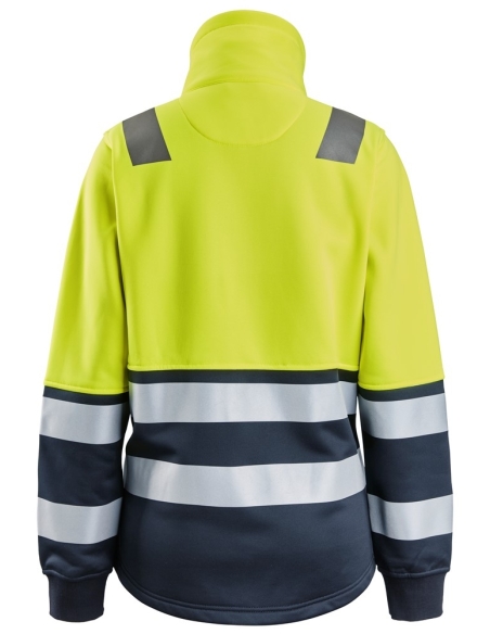 8073 - Veste à fermeture à glissière pleine longueur pour femme haute visibilité, Classe 2 snickers workwear