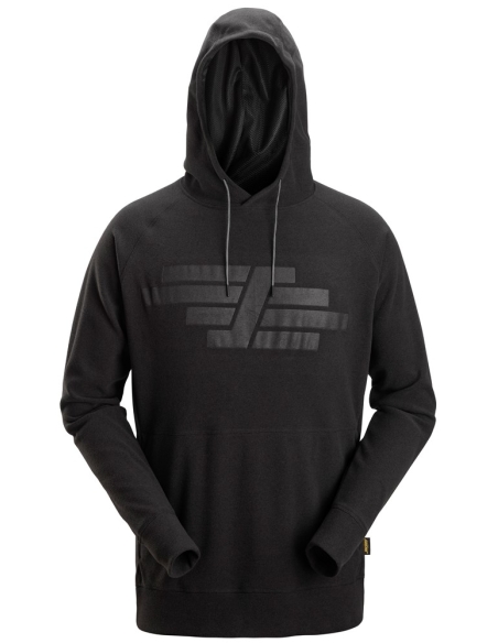 8075 - AllroundWork, Sweat à capuche en tissu éponge Polartec® snickers workwear