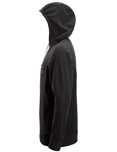 8075 - AllroundWork, Sweat à capuche en tissu éponge Polartec® snickers workwear