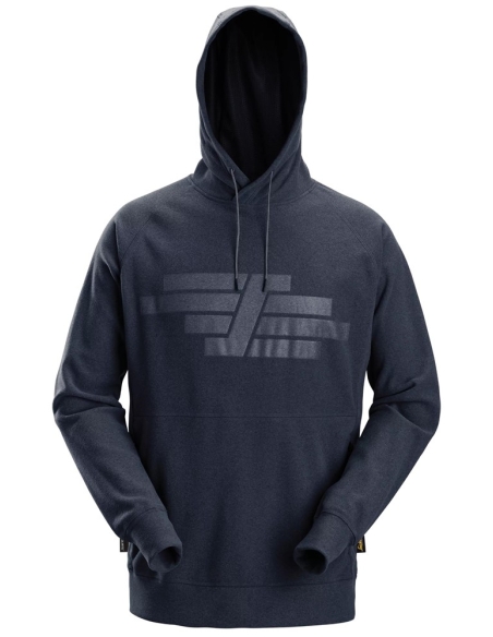 8075 - AllroundWork, Sweat à capuche en tissu éponge Polartec® snickers workwear