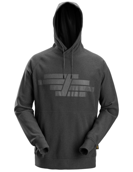 8075 - AllroundWork, Sweat à capuche en tissu éponge Polartec® snickers workwear