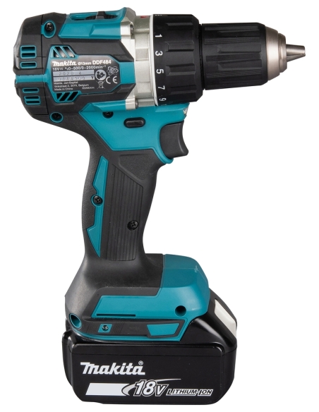 PERCEUSE-VISSEUSE DDF484RTJ + 2 ACCUS 5.0AH + 1 CHARGEUR - MAKITA