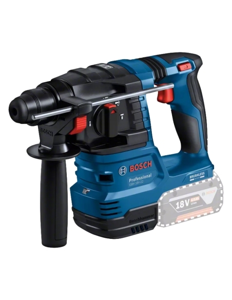 COMBO-KIT 3 OUTILS 18V GSR 18V-55 + GWS 18V-7 + GBH 18V-22 + 2 BATTERIES 4,0 AH (PC) + GAL 18V-40 (C) PROFESSIONAL - BOSCH