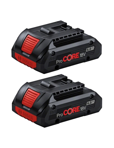 COMBO-KIT 3 OUTILS 18V GSR 18V-55 + GWS 18V-7 + GBH 18V-22 + 2 BATTERIES 4,0 AH (PC) + GAL 18V-40 (C) PROFESSIONAL - BOSCH