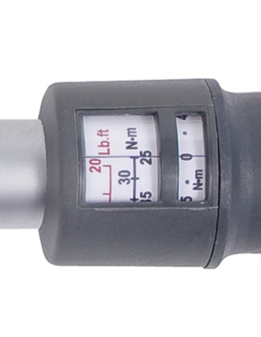 CLÉ DYNAMOMÉTRIQUE CLIQUET 3/8 25-125...