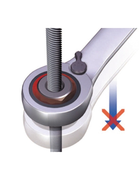 CLÉ MIXTE À CLIQUET RÉVERSIBLE CLICKRAFT 10 MM - KRAFTWERK