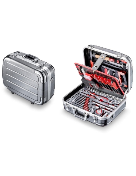 CAISSE À 179 OUTILS EN ABS 1/4" ET 1/2" A-179-EXE - JET