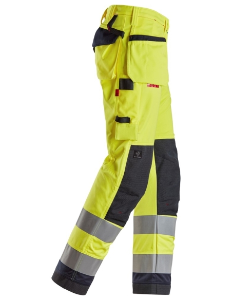 6260 - PANTALON DE TRAVAIL AVEC POCHES HOLSTER, HAUTE VISIBILITÉ, CLASSE 2 SNICKERS WORKWEAR