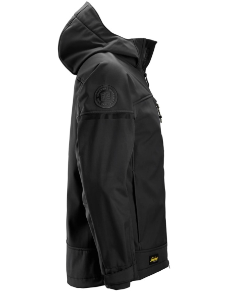 1226 - VESTE À CAPUCHE SOFTSHELL STRETCH SNICKERS WORKWEAR