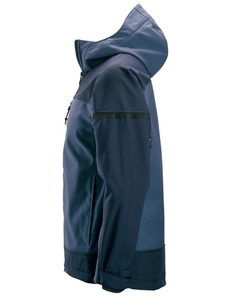 1226 - VESTE À CAPUCHE SOFTSHELL STRETCH SNICKERS WORKWEAR