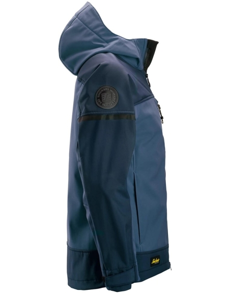 1226 - VESTE À CAPUCHE SOFTSHELL STRETCH SNICKERS WORKWEAR