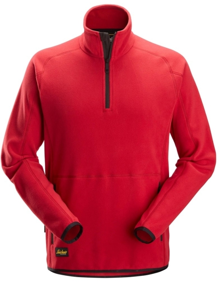 8421 - VESTE POLAIRE DEMI ZIP POLARTEC SHED LESS SNICKERS WORKWEAR