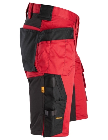 6141 - ALLROUNDWORK, SHORT EN STRETCH AVEC POCHES HOLSTER SNICKERS WORKWEAR