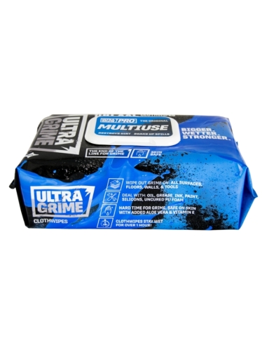 100 LINGETTES DE NETTOYAGE MULTIUSAGE - ULTRA GRIME