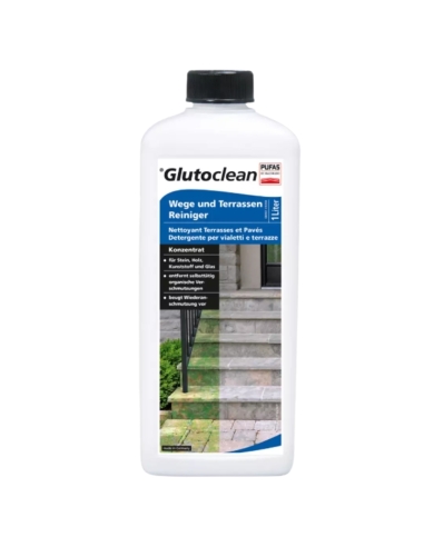 NETTOYANT TERRASSES ET PAVÉS 1 L - GLUTOCLEAN