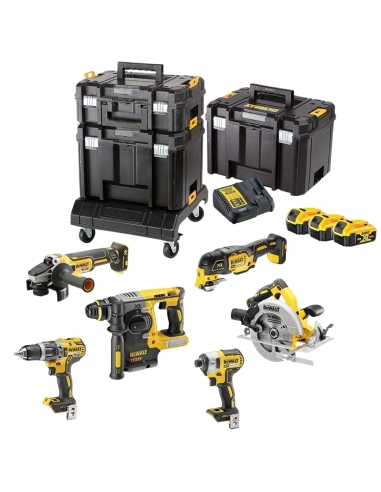 SET DE 6 MACHINES 18V DCK685P3T-QW - DEWALT