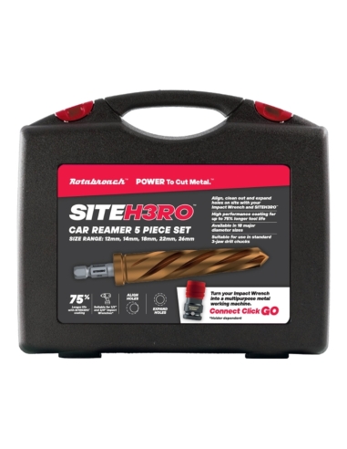 SET DE 5 ALÉSOIRS HSS - SITEH3RO