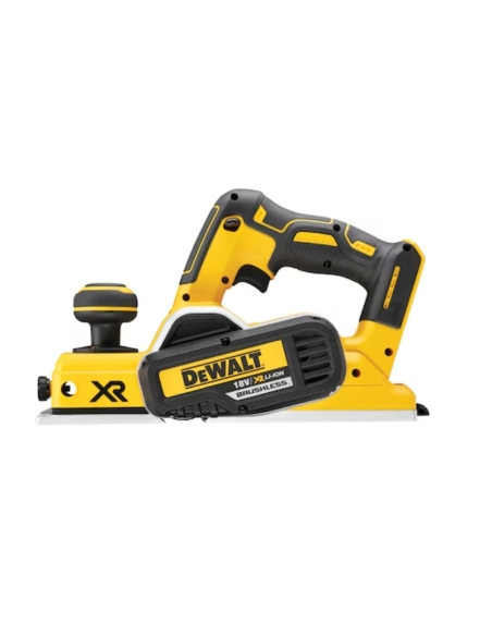SET 1X RABOT DCP580NT-XJ + 1X AFFLEUREUSE DCW604NT-XJ + 1X VISSEUSE AVEC 2 ACCUS + 1X CHARGEUR - DEWALT