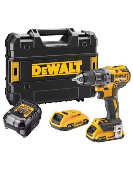 SET 1X RABOT DCP580NT-XJ + 1X AFFLEUREUSE DCW604NT-XJ + 1X VISSEUSE AVEC 2 ACCUS + 1X CHARGEUR - DEWALT