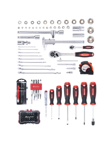 COFFRET DE DÉPANNAFE 136 OUTILS...