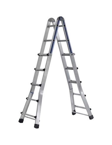 ÉCHELLE TÉLESCOPIQUE, ÉCHELONS EN ALU...