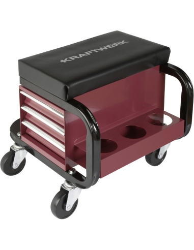 SIÈGE ATELIER MOBILE 3 TIROIRS ET...