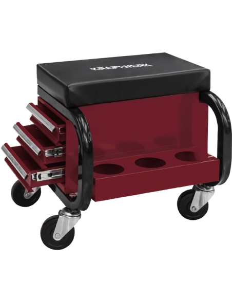 SIÈGE ATELIER MOBILE 3 TIROIRS ET SUPPORT AÉROSOLS - KRAFTWERK