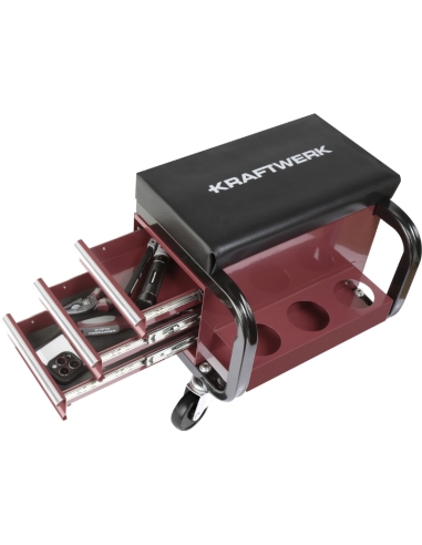 SIÈGE ATELIER MOBILE 3 TIROIRS ET...