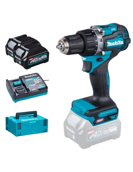 PERCEUSE VISSEUSE XGT + 2x ACCUS + 1X CHARGEUR - MAKITA