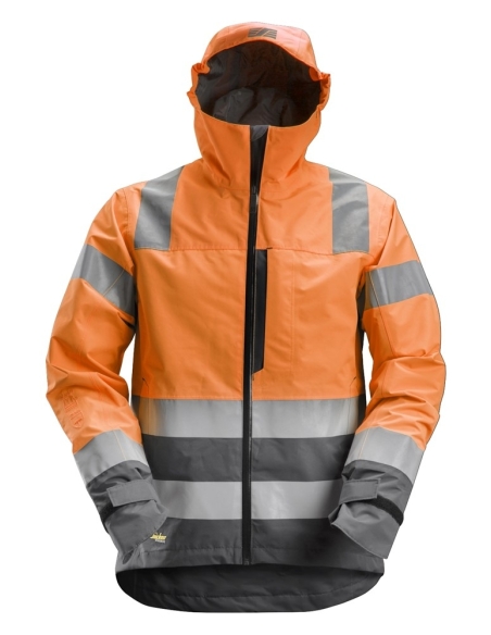 1330 - ALLROUNDWORK, VESTE IMPERMÉABLE SOFTSHELL, HAUTE VISIBILITÉ, CLASSE 3 SNICKERS WORKWEAR