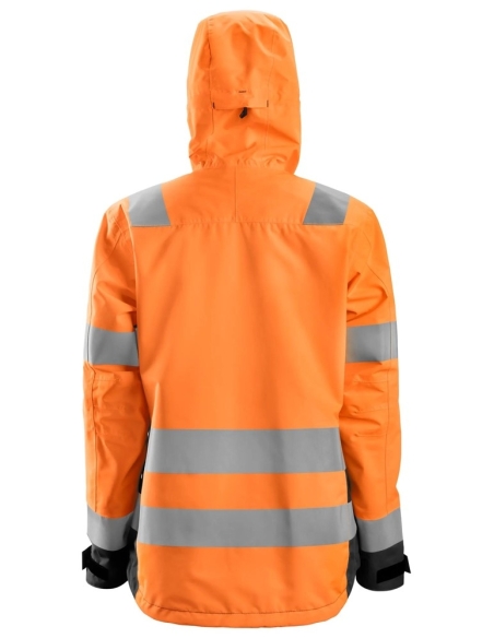 1347 - ALLROUNDWORK, VESTE IMPERMÉABLE POUR FEMME EN SHELL, HAUTE VISIBILITÉ, CLASSE 2/3 SNICKERS WORKWEAR