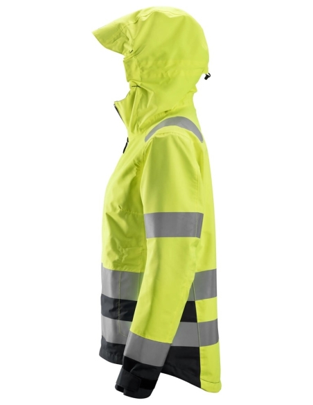 1347 - ALLROUNDWORK, VESTE IMPERMÉABLE POUR FEMME EN SHELL, HAUTE VISIBILITÉ, CLASSE 2/3 SNICKERS WORKWEAR