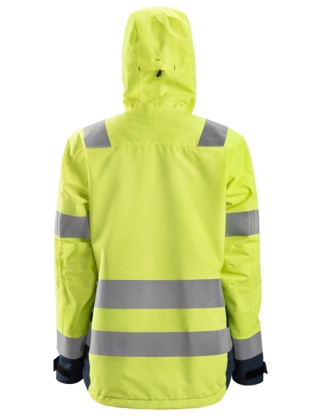 1347 - ALLROUNDWORK, VESTE IMPERMÉABLE POUR FEMME EN SHELL, HAUTE VISIBILITÉ, CLASSE 2/3 SNICKERS WORKWEAR