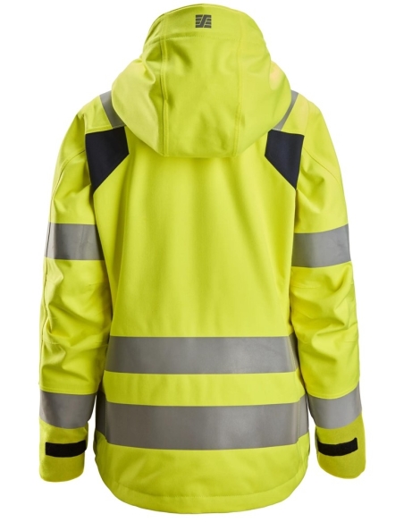 1368 - PROTECWORK, VESTE SHELL IMPERMÉABLE POUR FEMME, HAUTE VISIBILITÉ, CLASSE 3 SNICKERS WORKWEAR